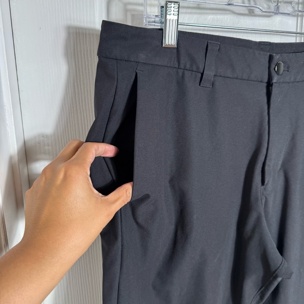 Lululemon Commission Pants Warpstreme Black Men’s 34x30 Classic - Picture 9 of 16